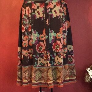 SUNNY LEIGH SILK SKIRT SIZE 10